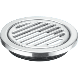 McAlpine FGTR125TOP 125mm Polished Stainless Steel Grating