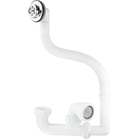 McAlpine FSK10 50mm Seal Bath Trap With Flexible Overflow