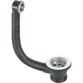 McAlpine FSW2PC-70 Sink Combined Waste And Overflow Chrome Plated Overflow Grid 1½ X 70mm Flange