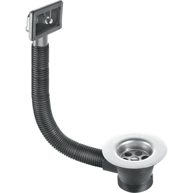 McAlpine  FSW2PR Sink Combined Waste And Overflow Rectangular Overflow 85mm
