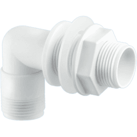 McAlpine FTC1AWH Bent Tank Connector ¾