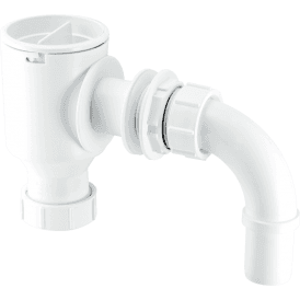 McAlpine H28 Complete Screened Tank Overflow Connector 1"