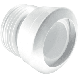 McAlpine MAC-1 Straight Macfit WC Connector 4"/110mm