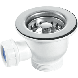 McAlpine MBSWSS85 Mini Basket Strainer Waste Stainless Steel 1½