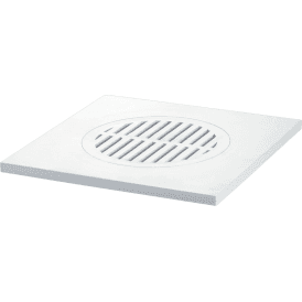 McAlpine MDTOP-WH 150mm Square White ABS Tile