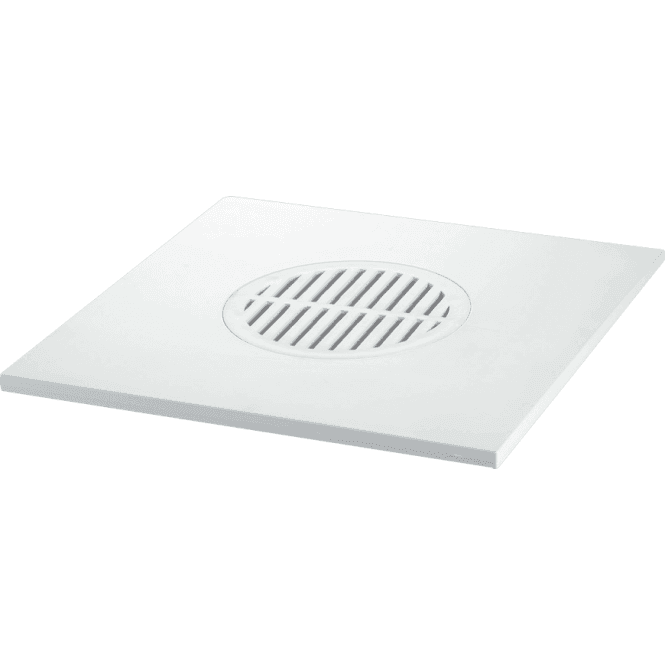 McAlpine  MDTOP20-WH 200mm Square White ABS Tile