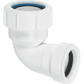 McAlpine MS4-32MM 90 Degree Multi Fit Bend X 32mm Pushfit 1¼
