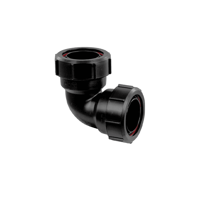 McAlpine  MT4-BL 90 Deg Multi Fit Bend 1½ Black