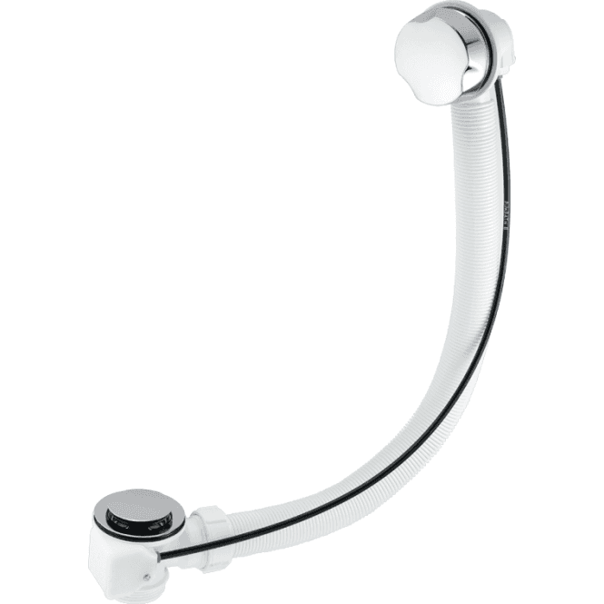 McAlpine  PUB-CP Pop-up Bath Waste And Overflow Chrome Plated Plastic 1½