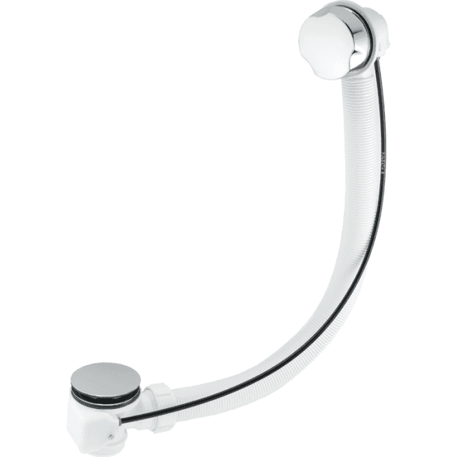 McAlpine  PUB-CPX Pop-up Bath Waste And Overflow Chrome Plated Brass Mushroom 1½