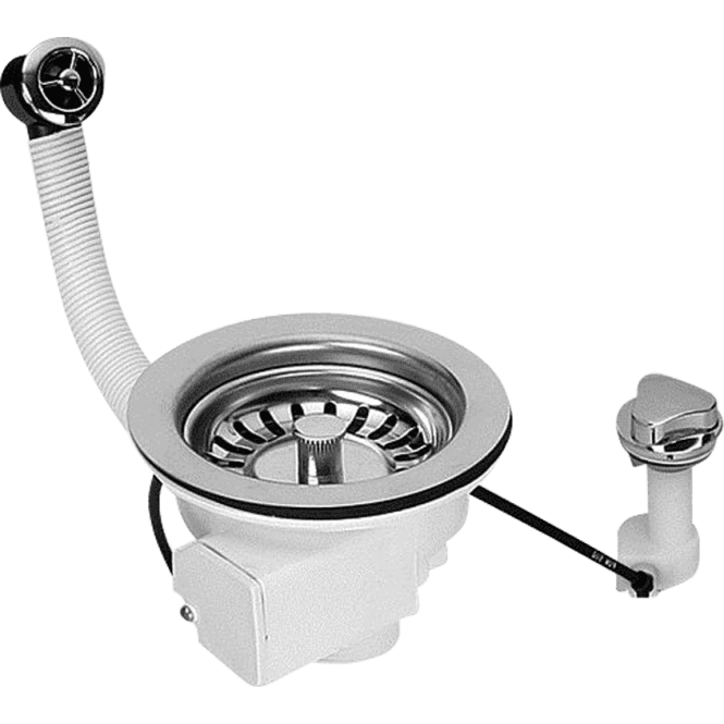 McAlpine  PUFS113-CP Pop-up Basket Strainer Waste 1½ With Overflow