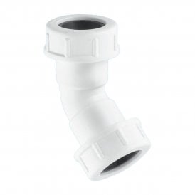 McAlpine R2AM 135 Degree Overflow Bend 19/23mm Universal