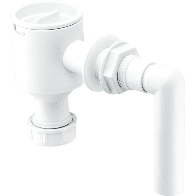 McAlpine  R30 Complete Screened Tank Overflow Connector ¾