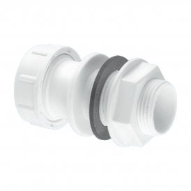 McAlpine R4M Straight Overflow Tank Connector 19/23mm Universal