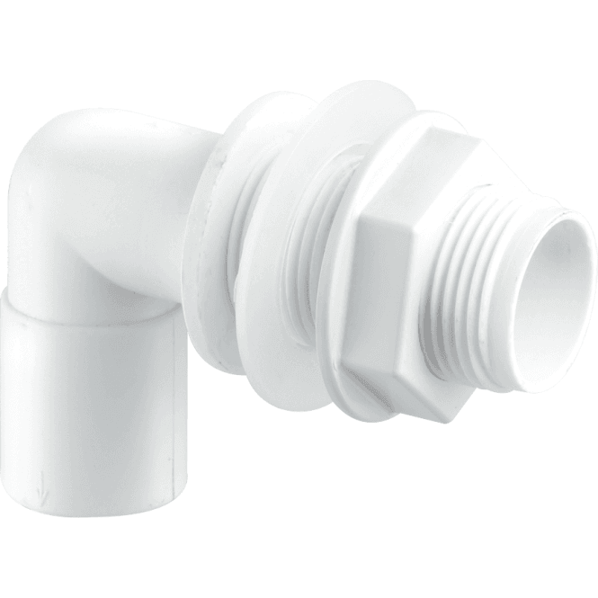 McAlpine  R5 Bent Overflow Tank Connector ¾ Pushfit