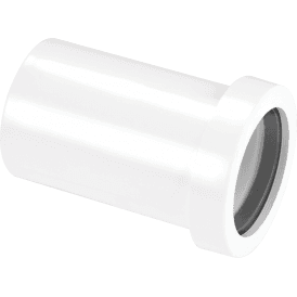 McAlpine S18-ABS Straight Connector Pushfit X Solvent-Weld 1¼