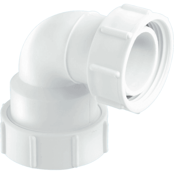 McAlpine  S5M-A 95 Degree Multi Fit Bend X BSP Coupling Nut 1¼