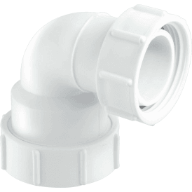 McAlpine S5M-A 95 Degree Multi Fit Bend X BSP Coupling Nut 1¼