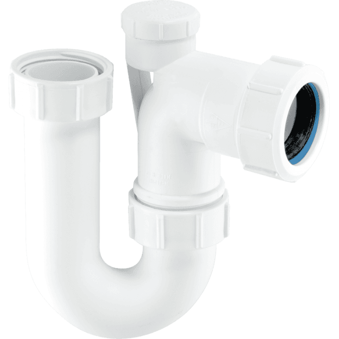 McAlpine  SA10V Tubular Swivel Anti-Syphon 'p' Trap 1¼