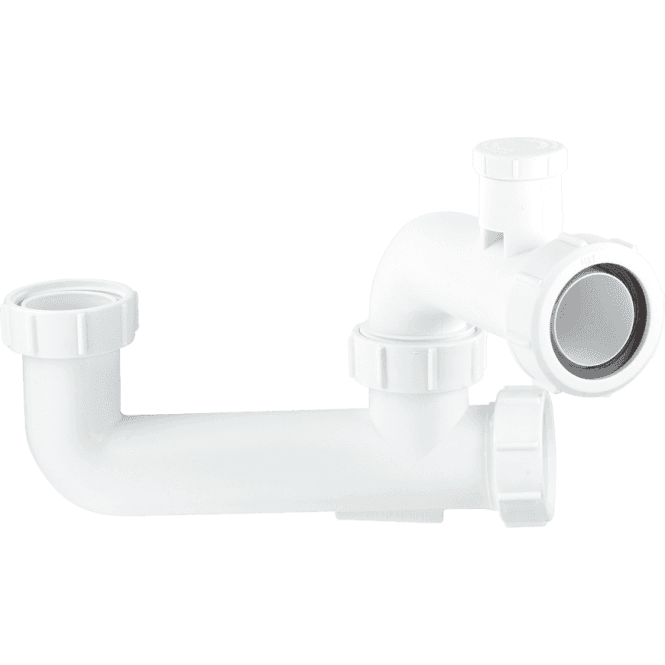 McAlpine  SM10EV 60mm Seal Anti-Syphon Extended Body Bath Trap 1½