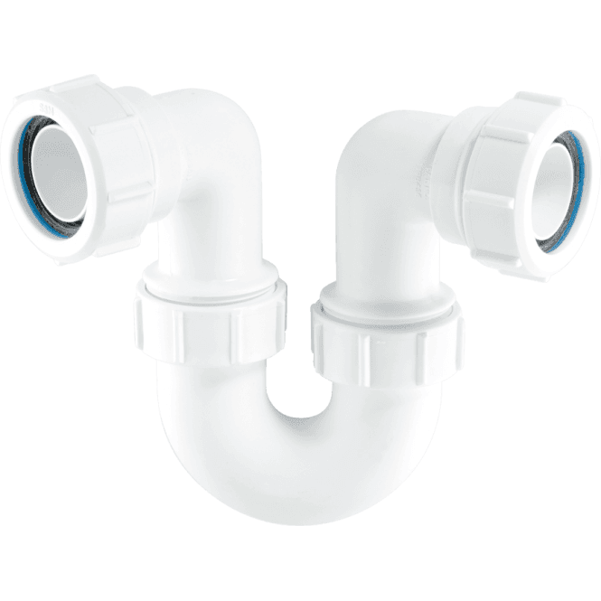McAlpine  SR10 Running Tubular Swivel 'p' Trap 1¼
