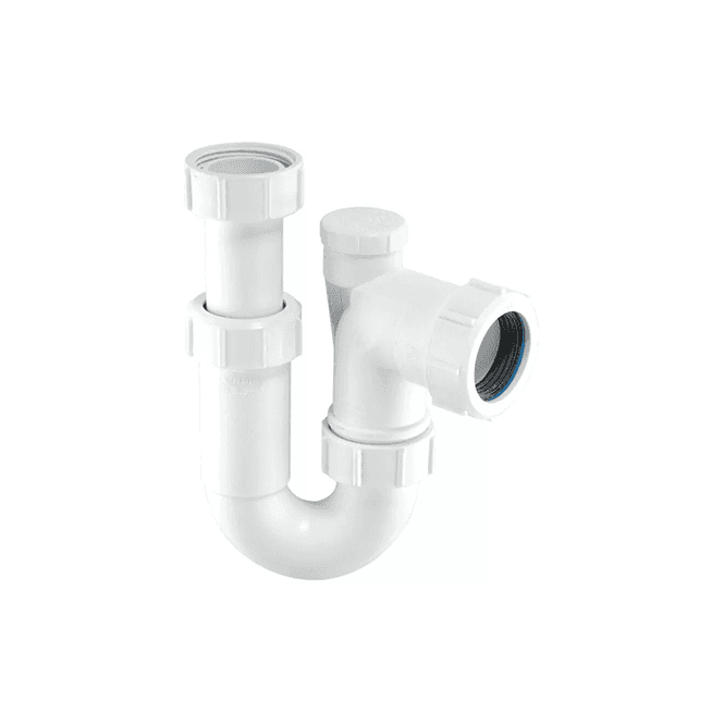 McAlpine  SR10V Water Seal Running Tubular Swivel 'P' Trap 1¼ x 75mm