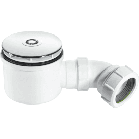 McAlpine ST90CB10-HP 2" 90mm Hi-Flow Shower Trap Chrome Plated Brass