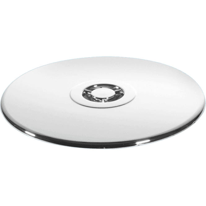 McAlpine  ST90CPTOP+TUBE 113mm Chrome Plated Plastic Flange For 90mm Shower Traps