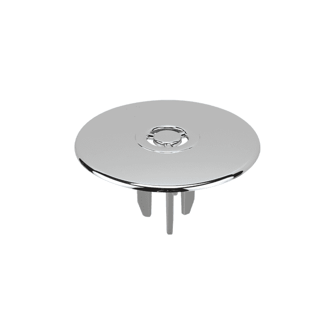McAlpine  ST90MECPTOP+SUPP Chrome Plated Plastic Flange 110mm