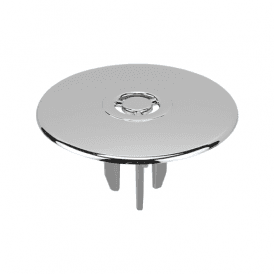 McAlpine ST90MECPTOP+SUPP Chrome Plated Plastic Flange 110mm