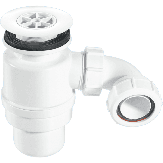 McAlpine  STW11-R 80mm Seal Resealing Shower Trap 85mm White Plastic