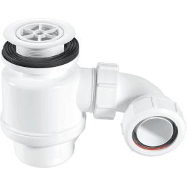 McAlpine STW2-R 50mm Seal Resealing Shower Trap 70mm White Plastic