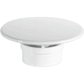 McAlpine STW85WHM Mushroom Flange For 1½ Trap 85mm White Plastic