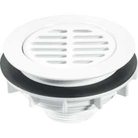 McAlpine SWHF2-WH White Plastic High-Flow Shower Waste 2"