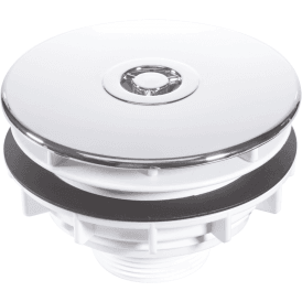McAlpine SWHF3-CP Chrome Plated Plastic Flange High Flow Shower Waste 1½ Chrome Plated Plastic