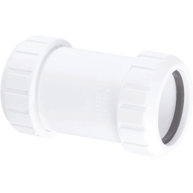 McAlpine  T18L Surefit Straight Connector 1½