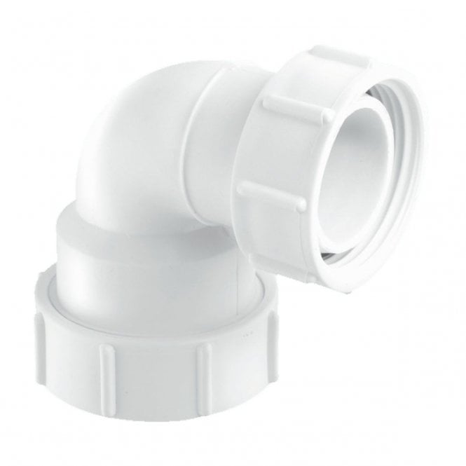 McAlpine  T5M-A 95 Degree Multi Fit Bend X BSP Coupling Nut 1½