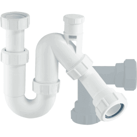 McAlpine TP10V Tubular Swivel Anti-Syphon All One Trap 1½