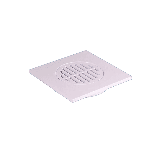 McAlpine  TSG1TILEW6 Square White White Square Gully Tile 150mm