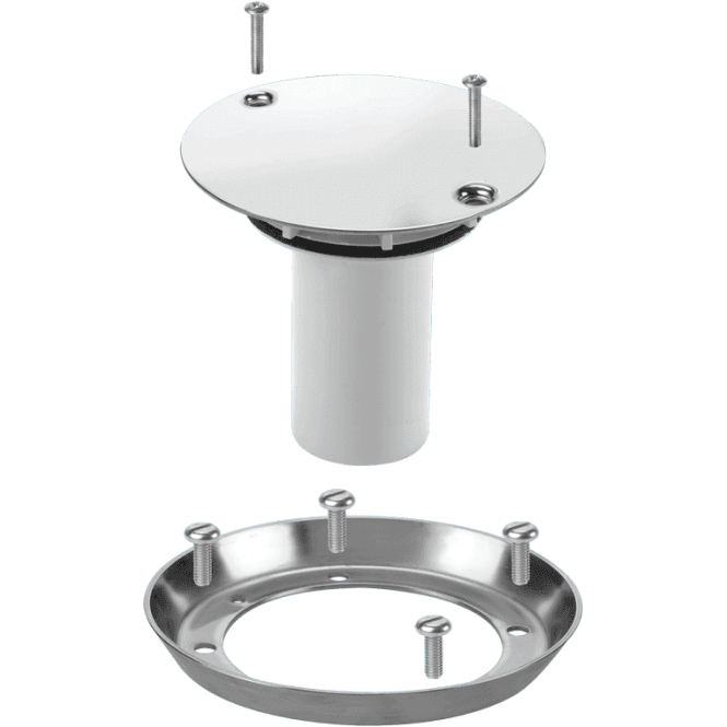 McAlpine  TSGCONTVSS TSG1/TSG2 Sheet Floor Gully Conversion Kit Polished Stainless Steel
