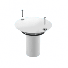 McAlpine TSGSSTOP+TUBE Stainless Steel Cover Plate & Insert Tube