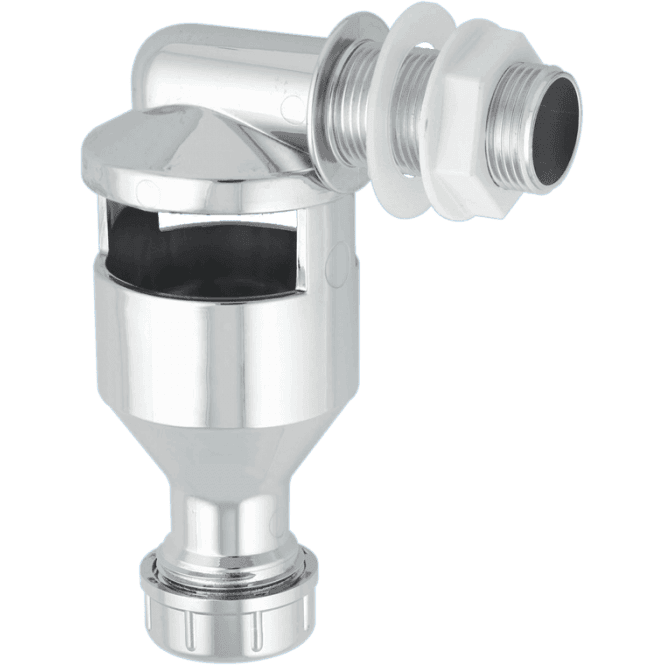 McAlpine  TUN-3CP Side Inlet Tundish Chrome Plated ¾ X 19/23mm