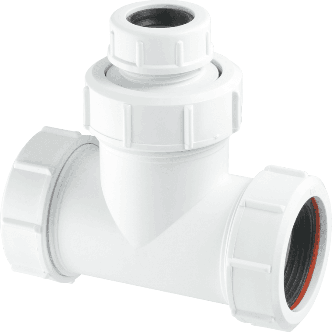McAlpine  V1MX-CO Universal Slip Tee 1½ X 1½ X 19/23mm