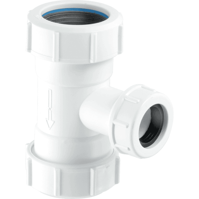 McAlpine  V33T-FP Flush Pipe Tee Piece For WC Overflow