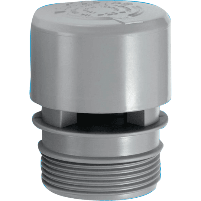 McAlpine  VP1 Ventapipe 25 With 1½ BSP Thread On Outlet Grey