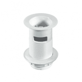 McAlpine W1C Backnut Slotted Washer Plastic Basin Waste 1¼
