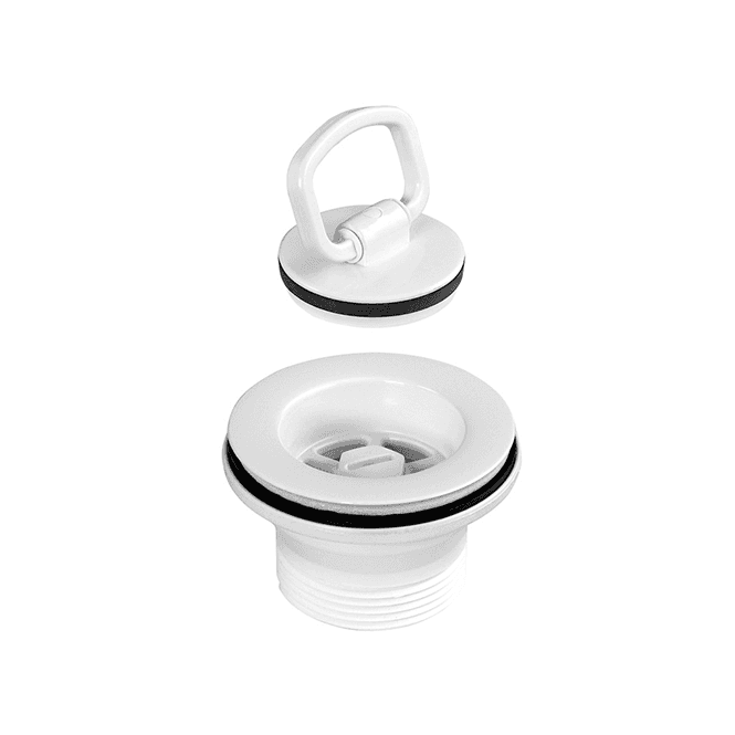 McAlpine  W9PH-WH Centre Pin Sink Waste White 1½