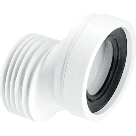 McAlpine WC-CON4A 40mm Offset Rigid WC Connector 4"/110mm