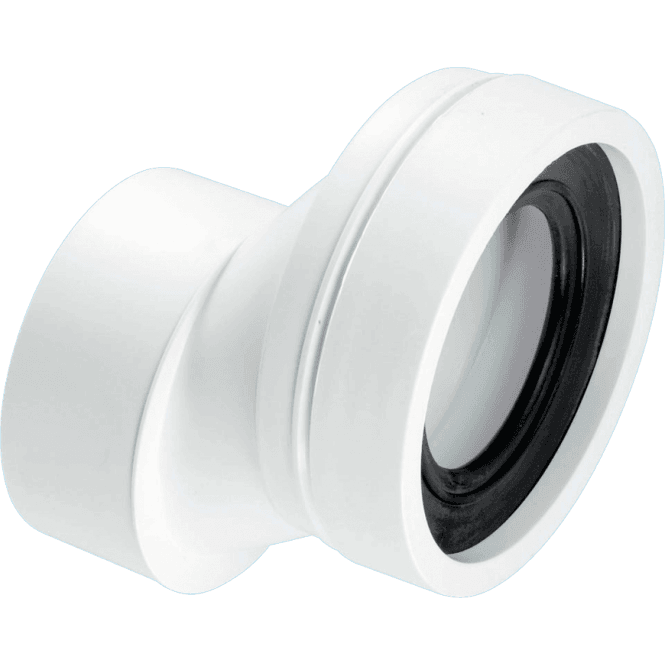 McAlpine  WC-CON4B 40mm Offset Rigid WC Connector 110mm Plain End