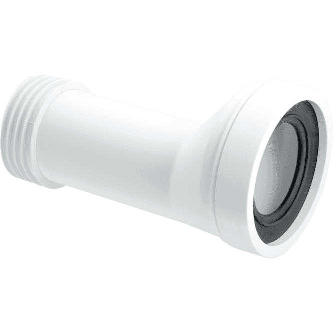 McAlpine  WC-CON5B 20mm Offset Adjustable Length Rigid WC Connector 3½/90mm